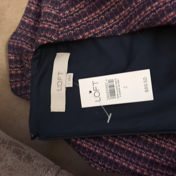 Ann Taylor Loft Tweed Look Dress - Picture 4 of 5